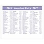2026 AT-A-GLANCE Flip-A-Week 5.5" x 7" Weekly Desk Calendar, White/Purple (SW700X-00-26)~#|#~11693853-1ED9-48F0-949545FF2F64EA33_sc7