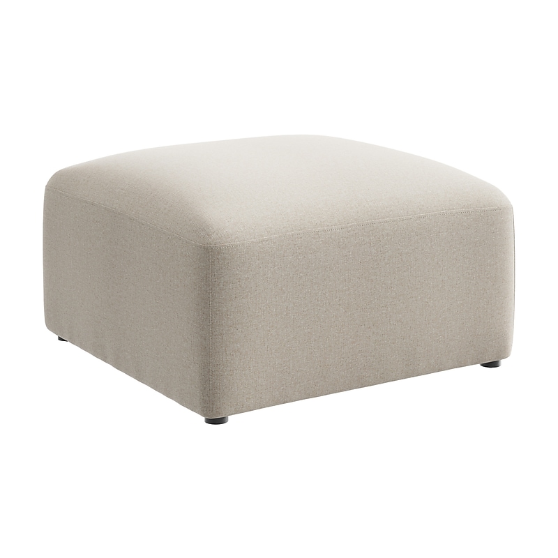Bush Business Furniture Assemble Modular Lounge Ottoman, Oat Fabric (ASM230OTF-03) image 1
