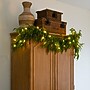 Nearly Natural Pre-Lit Artificial Real touch Norfolk Island Pine Garland, 6' (W1393)~#|#~116C916D-17B1-41E6-9357E60068C809DF_sc7