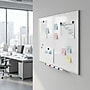 TRU RED™ Magnetic Steel Dry Erase Board, Satin Frame, 5' x 3' (TR61176)~#|#~117412BA-D1E5-4961-A8E9158263CE6A04_sc7