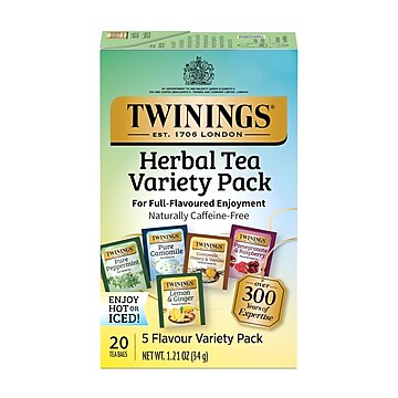 Tazo Passion Herbal Tea, Tea Bag, 1.8 Oz., 20/Box