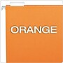 Pendaflex Recycled Hanging File Folders, 1/5 Tab, Letter Size, Orange, 25/Box (81607)~#|#~117BF74E-1AFF-4FD6-B5BA97AC2BC57620_sc7