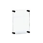 Azar Poster Holder, 8.5" x 14", Wall Mounted, Black Acrylic (105506-BLK)~#|#~117EACED-060A-4177-86D8FDC56B50B31B_sc7