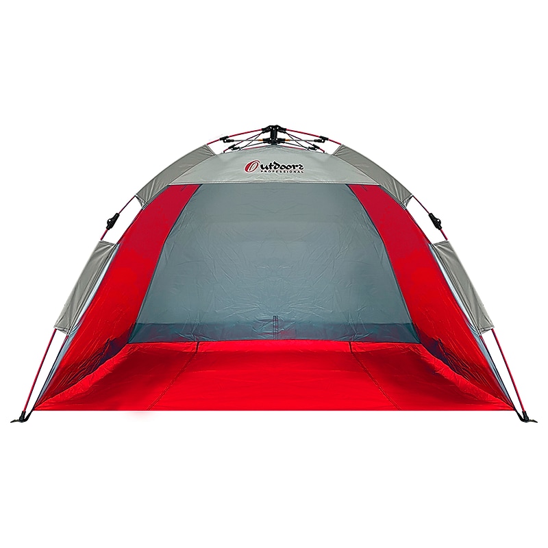 Outdoors Professional Beach Sun Shelter Tent, Red (9001RED) image 1