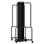 National Public Seating Robo Series 11-Panel Folding Mobile Room Divider, 72"H x 256"W, Grey Fabric (RDB6-11PT02)~#|#~1187B6C3-62D9-4922-8A40419A54F31643_sc7