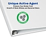 Avery TouchGuard Protection Heavy Duty 1 1/2" 3-Ring View Binders, Slant Ring, White (17142)~#|#~1187C9ED-5B0D-4E5F-B588DA89C8011D90_sc7