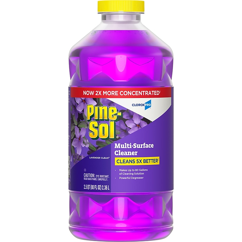 Pine-Sol Multi-Surface Cleaner/Degreaser, Lavender Clean Scent, 80 Fl. Oz. (60608) image 1
