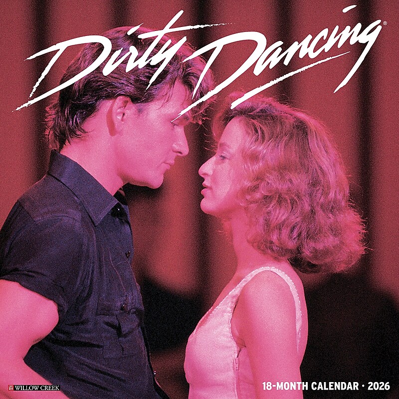 2026 Willow Creek Dirty Dancing 12" x 12" Monthly Wall Calendar (50972) image 1