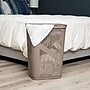 Mind Reader 15.85-Gallon Slim Laundry Hamper with Lid, Plastic, Tan, 2/Set (2HBIN60-BRNM)~#|#~1189FAE7-0452-4CCE-A8A88E297526DA1A_sc7