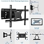Mount-It! Articulating Wall TV Mount, 132 lbs. Max. (MI-385)~#|#~118B8A1E-3C4D-45A0-BB681310604E6FF3_sc7
