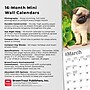 2026 BrownTrout Pug Puppies 7" x 7" Monthly Wall Calendar (9798330705214)~#|#~118EBB9A-B38D-432D-89D4660D1D03DBFE_sc7