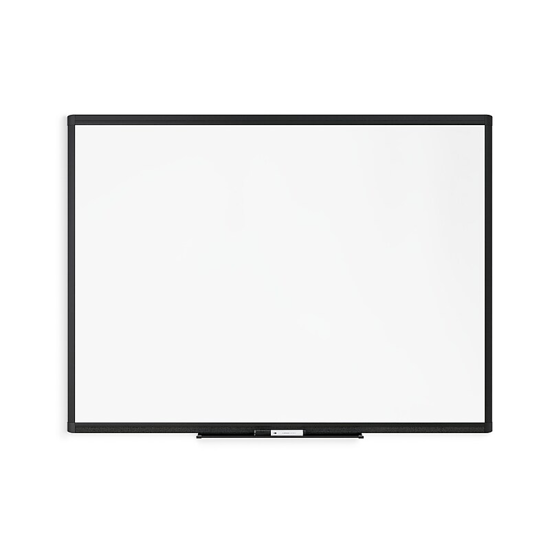 U Brands Magnetic Painted Steel Dry-Erase Whiteboard, Aluminum Frame, 4' x 3' (3011U00-01) image 1