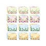 Global Printed Products Deluxe Designer Watercolor Floral Heavy-Duty File Folders, 1/3-Cut Tab, Assorted Colors, 24/Pack~#|#~11913C82-1222-4899-9CD09C7673A3BA41_sc7
