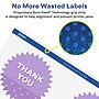 Avery Laser/Inkjet Starburst Waterproof Multipurpose Labels, 3"  Dia, White, 300/Box (94609)~#|#~11921E4D-563D-47AB-AF6C5D8B1443F9AA_sc7