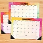 2027 Willow Creek Rainbow Gradient 17" x 12" Monthly Desk Pad Calendar, Assorted Colors (66515)~#|#~119283D3-7EE9-40FB-A708F0DB70DF3A4F_sc7