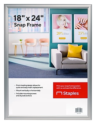 thumbnail image 2 of Wholesale POS Silver Snap Frames – A3, A4, A5 Wall Mount Poster Holders (UK Made) 2 of 6