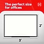 TRU RED™ Melamine Dry Erase Board, Black Frame, 3' x 2' (TR59366)~#|#~11949A26-0FB8-4541-B9EED3354B7515F7_sc7