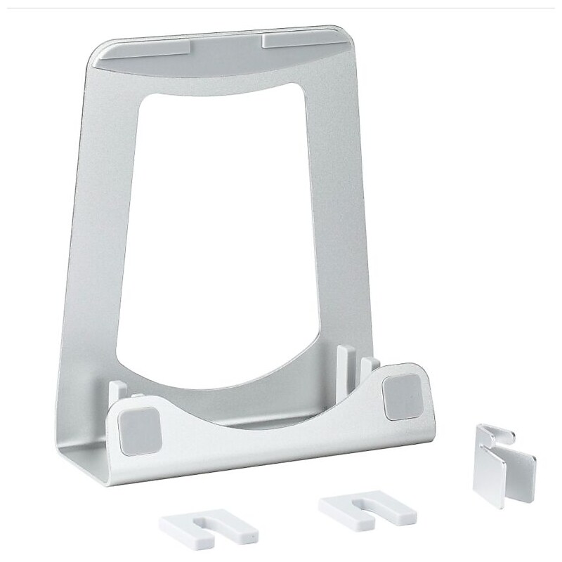 StarTech 2-in-1 Laptop Riser Stand for Ultrabooks & MacBook Pro/Air, Silver (LTSTND2IN1) image 1