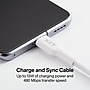 NXT Technologies™ 6 Ft. Braided USB-C Cable, White (NX60470)~#|#~11963C4E-4252-4E89-B5647F5CAA1261B2_sc7