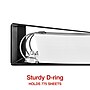 Staples 4" 3-Ring Non-View Binder, D-Ring, Black (55359/26321)~#|#~1196E892-3670-4248-A36C0D2A9502D3A0_sc7