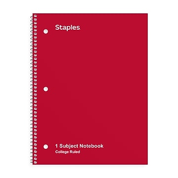 1-Subject Notebooks
