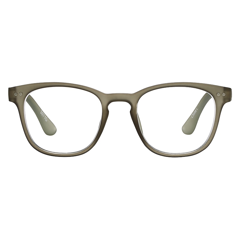 SAV Flex 3 +1.50 Reading Glasses, Smoke (E5045) image 1