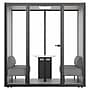 Uncaged Ergonomics Modular Acoustic Office Pod with Ventilation, Lighting and Power, Large, White (POD-L-White)~#|#~119999B3-1133-40AC-A1FF7E4A2D44482A_sc7