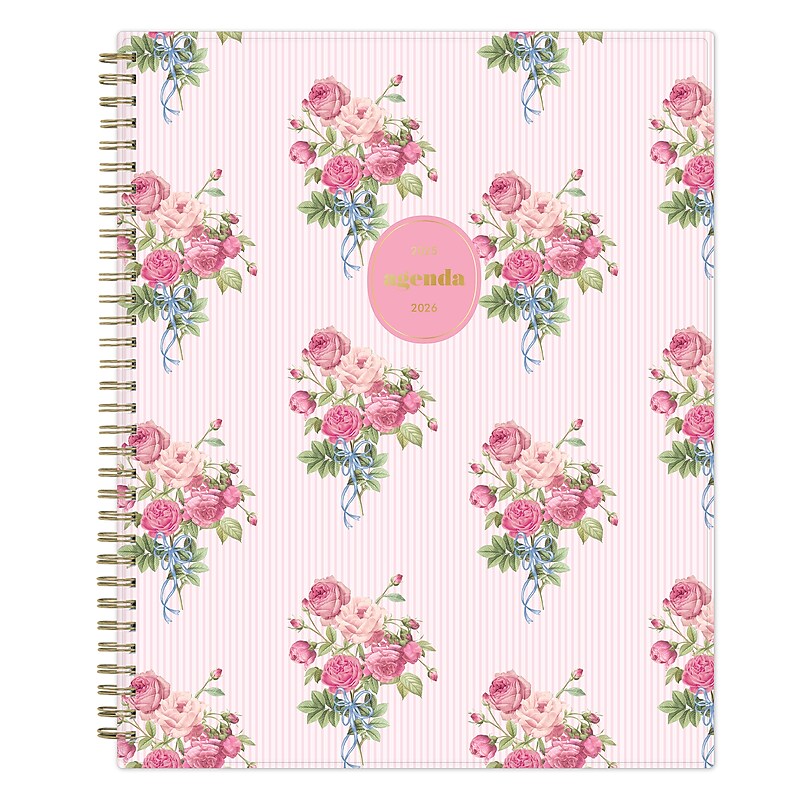 2025-2026 Blue Sky Sincerely Jules Helenora 8.5" x 11" Academic Weekly & Monthly Planner, Plastic Cover, Multicolored image 1