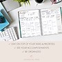 2027 Excello Brands Essential Pro 7" x 9" Weekly & Monthly Planner, Teal Gold Marble (ESPRO-CY27-79-54)~#|#~11ACA13D-D2E5-4805-81810A041DF4649C_sc7