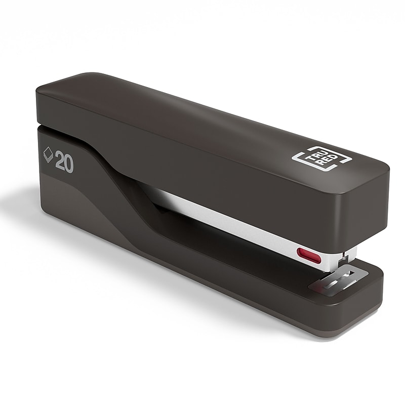 TRU RED™ Desktop Stapler, 20-Sheet Capacity, Black (TR58083) image 1