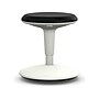 HON Revel Armless Plastic Task Stool, Black/White (HEFS01.BL)~#|#~11B2858F-54DD-4884-9BE5047D186744F7_sc7