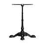 Flash Furniture Chambery 28.25"H X Table Base, Cast Iron, Black (SDAT2222)~#|#~11B85EE8-5283-4BA3-B89D6A5592534884_sc7
