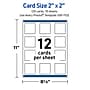 Avery Gold-Red-Green Plaid Matte Blank Card, White, 120/Pack (S00-FEQ)~#|#~11B969CA-4924-4C5B-890AACDC1B3DF10E_sc7