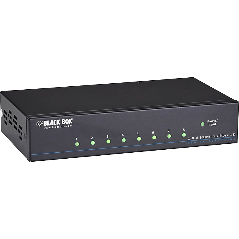 Black Box HDMI Splitter 1x8 4K - (VSP-HDMI1X8-4K) image 1