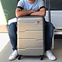 DUKAP Rodez 24" Hardside Suitcase, 4-Wheeled Spinner, TSA Checkpoint Friendly, Silver (DKROD00M-COA)~#|#~11C25C2E-74BA-44DE-A149A2063C08418A_sc7