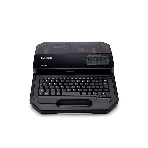 Canon MK5000 Portable Thermal Cable & Wire Marker Printer, Black