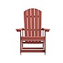 Flash Furniture Savannah All-Weather Poly Resin Wood Adirondack Rocking Chair, Red, 2/Pack (JJC14705RED2)~#|#~11C4FE32-EA02-4593-AC99D8B28C27D69B_sc7