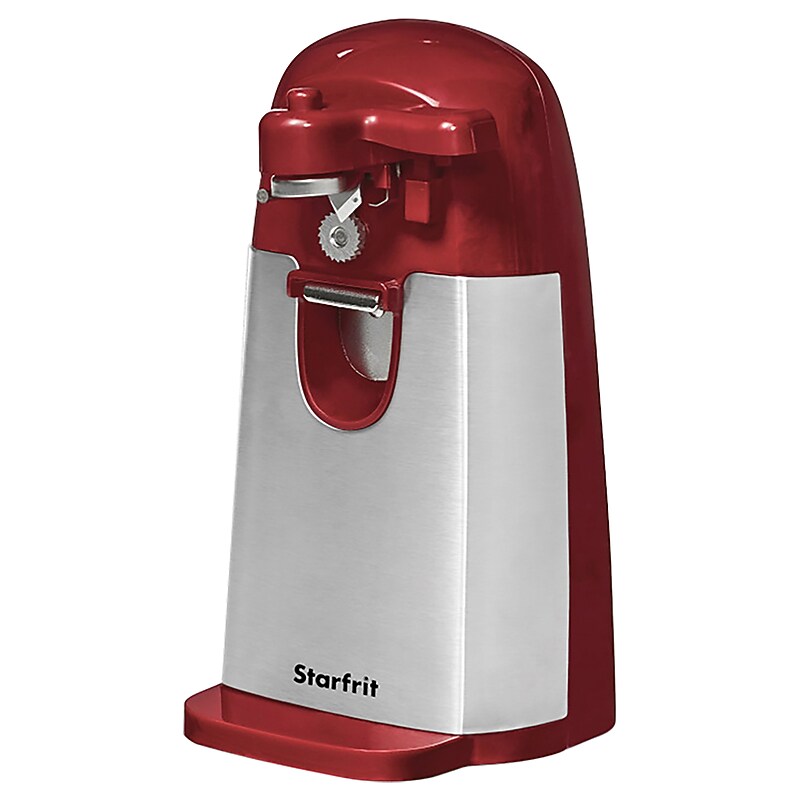 Starfrit Mightican 3-in-1 Electric Can Opener, Red (024715-003-0000) image 1