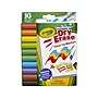 Crayola Dry Erase Washable Markers, Chisel Tip, Assorted Colors, 10/Pack (58-7733)~#|#~11C634DC-8B26-4319-8A2082018B7D9C51_sc7