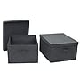 Household Essentials Jumbo Storage Box with Lid in Breathable Canvas and Convenient Handle, (HH7515-1)~#|#~11C80E76-9E88-4A3F-8BDE471694DCDB3C_sc7