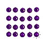 Nearly Natural Holiday Christmas Purple Shatterproof Ornament Set, 3", 20/Set (D1056-PP)~#|#~11CBBEE9-4DEF-49D3-86A90AA251017E6C_sc7
