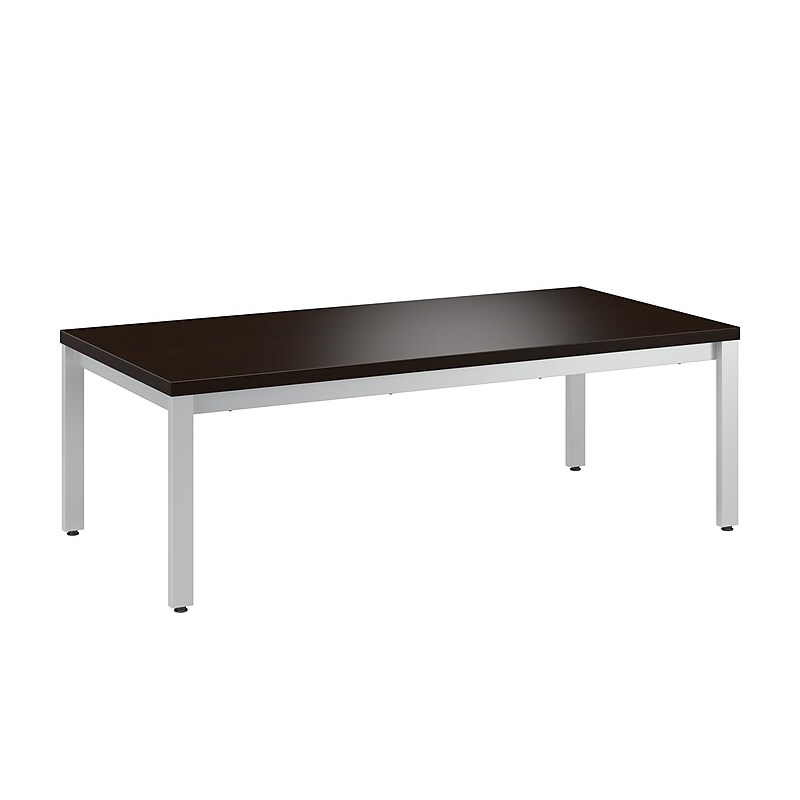 Bush Business Furniture Arrive 48"W x 23"D Coffee Table, Mocha Cherry (AVT148MR) image 1
