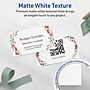 Avery Rectangle Business Cards, Matte White, 80/Pack (19479399748)~#|#~11D2EF7B-F70E-4F82-9A2F18207F9ABFB2_sc7
