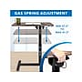 Mount-It! Height-Adjustable Overbed Desk with Tilt Tabletop, 27.2"-41.3"H, Brown/Black (MI-8045)~#|#~11D31A35-281A-4586-B77499D39A7E9A4A_sc7