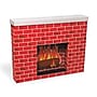 Pacon Corobuff Corrugated Fireplace, 7" x 30" x 38", Red Brick (PAC53080)~#|#~11DA8058-E5A7-440F-831F71D5D0BE1A22_sc7