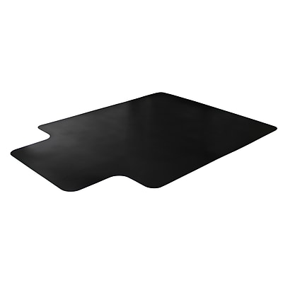 Floortex Advantagemat Chair Mat with Lip, 36″ x 48″, Designed for Low-Pile Carpet, Black Vinyl (FC113648LLBV) Simolary simolary.com
