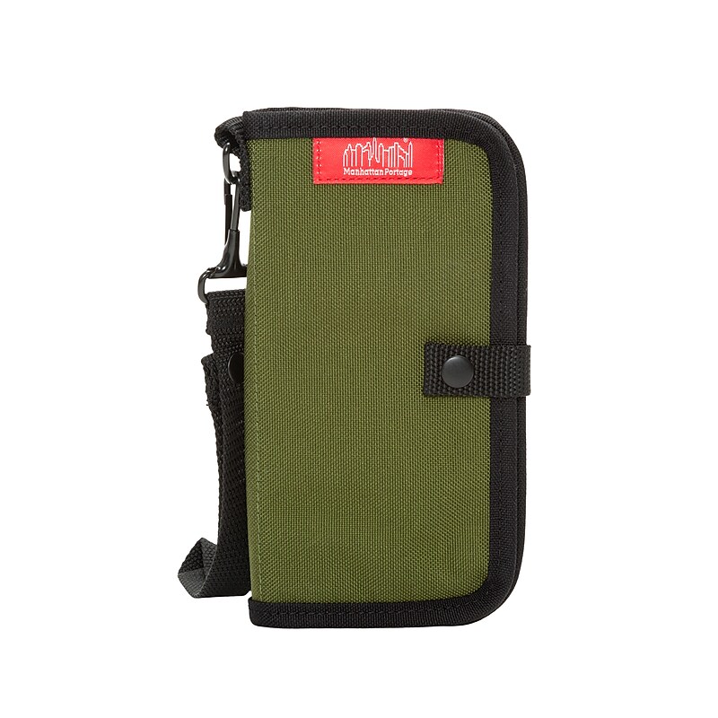 Manhattan Portage Continental Nylon Wallet, Olive (1070 OLV) image 1