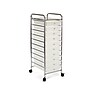 Seville Classics 10-Drawer Storage Cart, Frosted White (SHE16218WB)~#|#~11F5BB53-94DD-449C-82331B3BB689154C_sc7