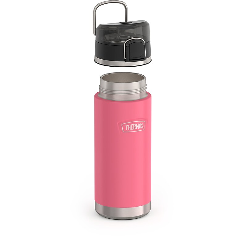 Thermos Icon Stainless Steel Vacuum Insulated Water Bottle, 18 oz., Hot Pink (EAIS2502HP4) image 1