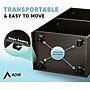 AdirOffice 46" Portable Lectern, Black (661-07-BLK)~#|#~120101FE-AB63-4472-83D5E7FCC0A56351_sc7